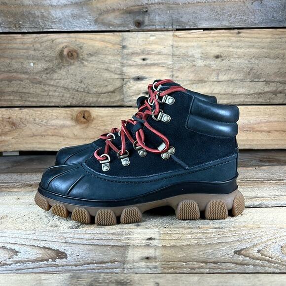 Sperry The Summit Snow Boot - Black Leather - 5 - New without box - Picture 1 of 8
